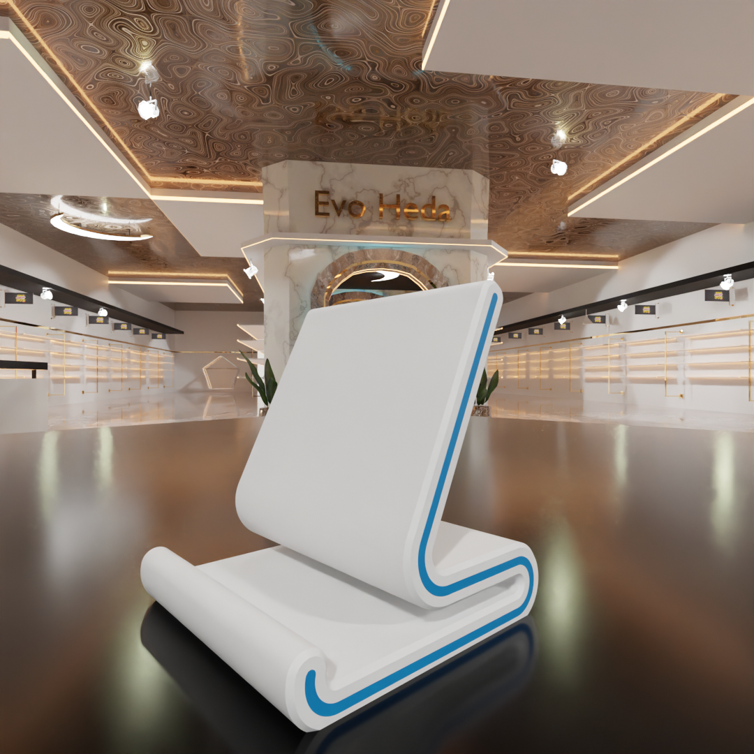 Modern Curve Phone Stand