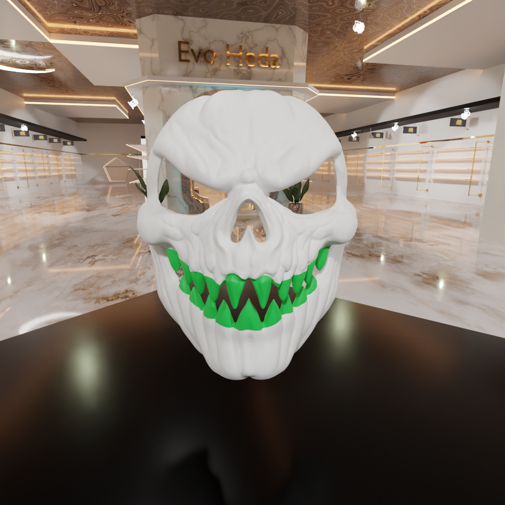 Evil Pumpkin Mask