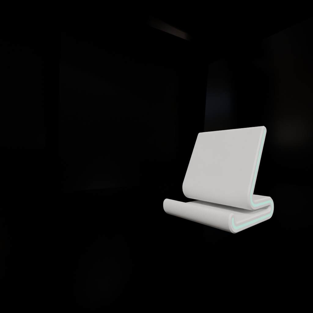 Modern Curve Phone Stand