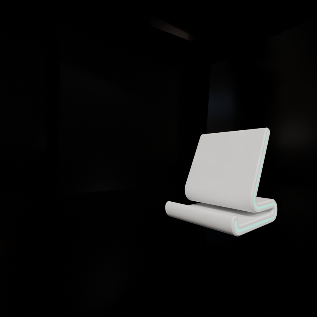 Modern Curve Phone Stand