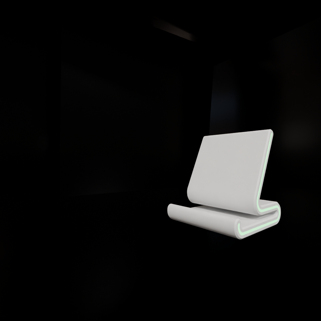 Modern Curve Phone Stand