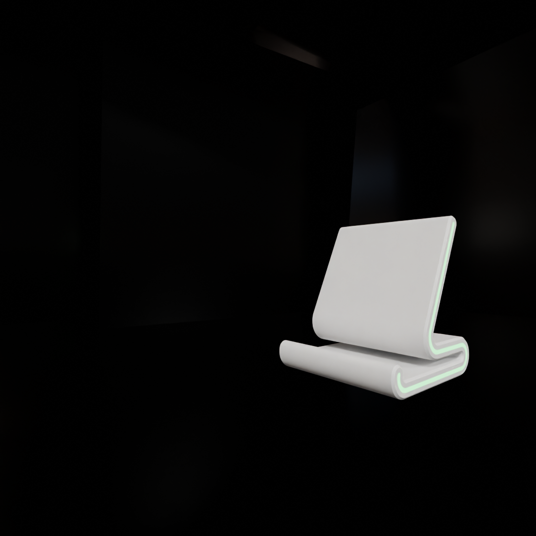 Modern Curve Phone Stand