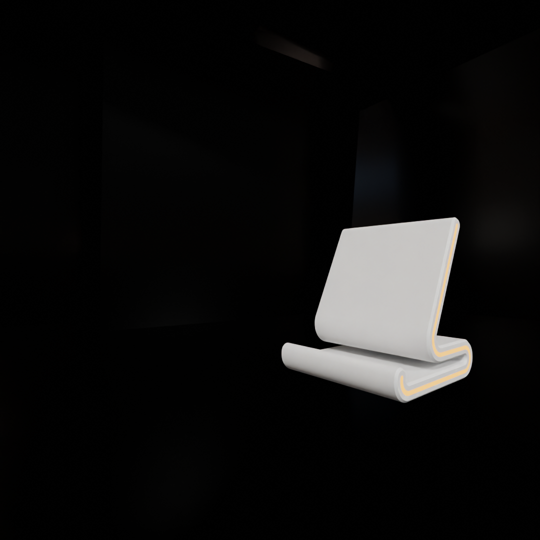 Modern Curve Phone Stand