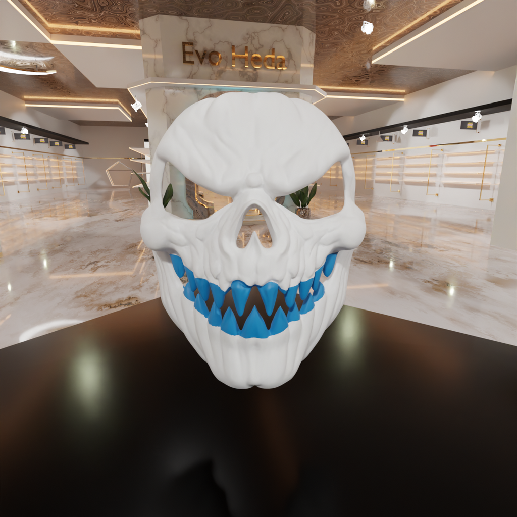 Evil Pumpkin Mask